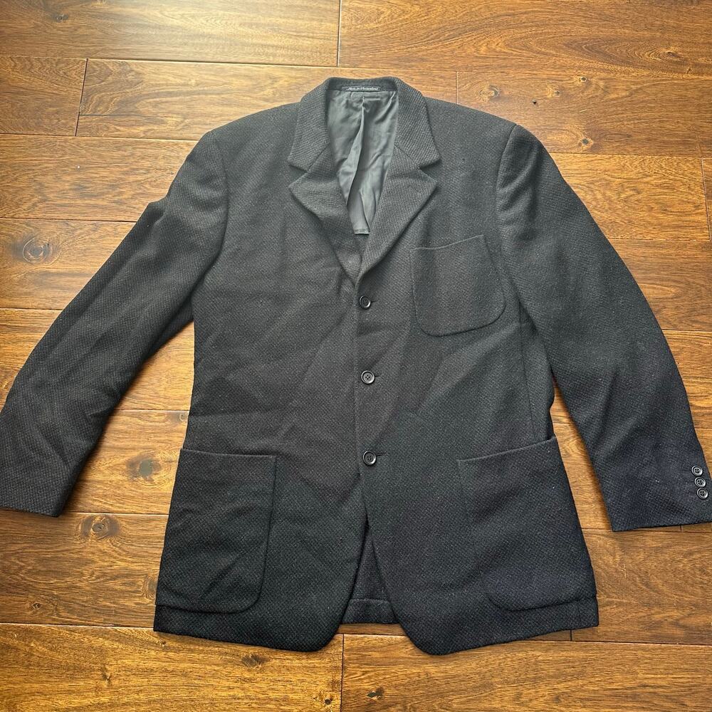 ❌SOLD❌ Ermenegildo Zegna cashmere sport coat jacket collar button front large